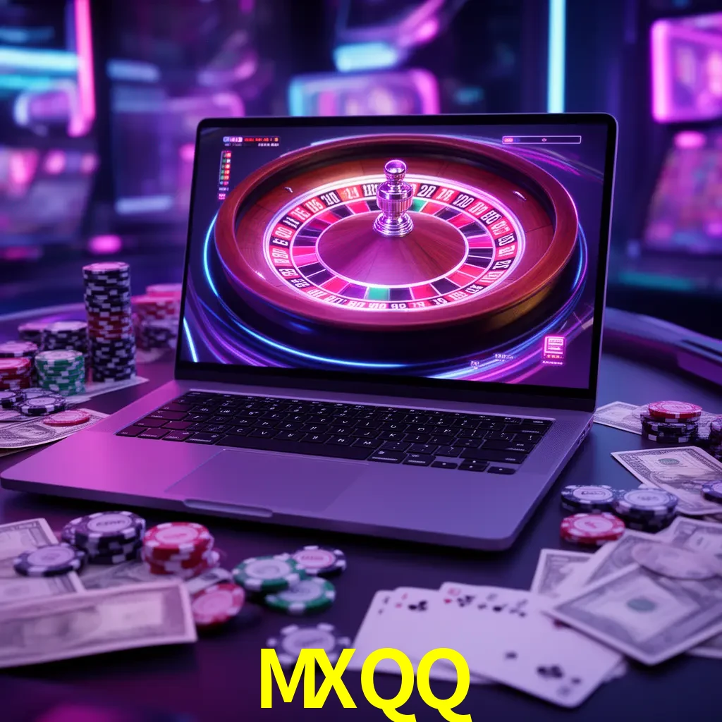 Centro móvil MXQQ con casino, cajero, bonos, app y acceso de cuenta para México